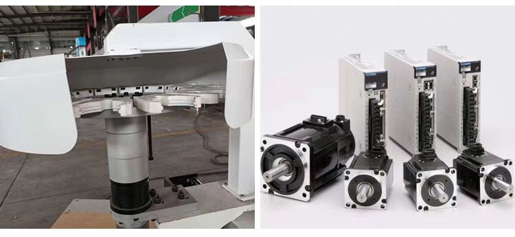 5-Axis CNC Router rotational axes components